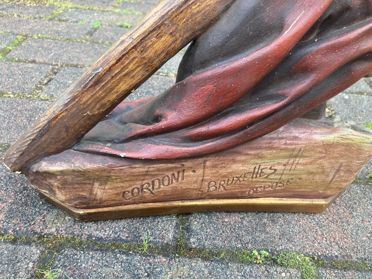 Statue passion of Christ free postage - Image 3