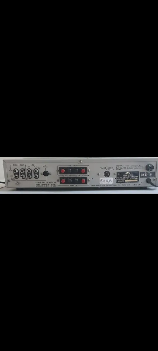 JVC A-S3 stereo integrated audio amplifier - Image 4
