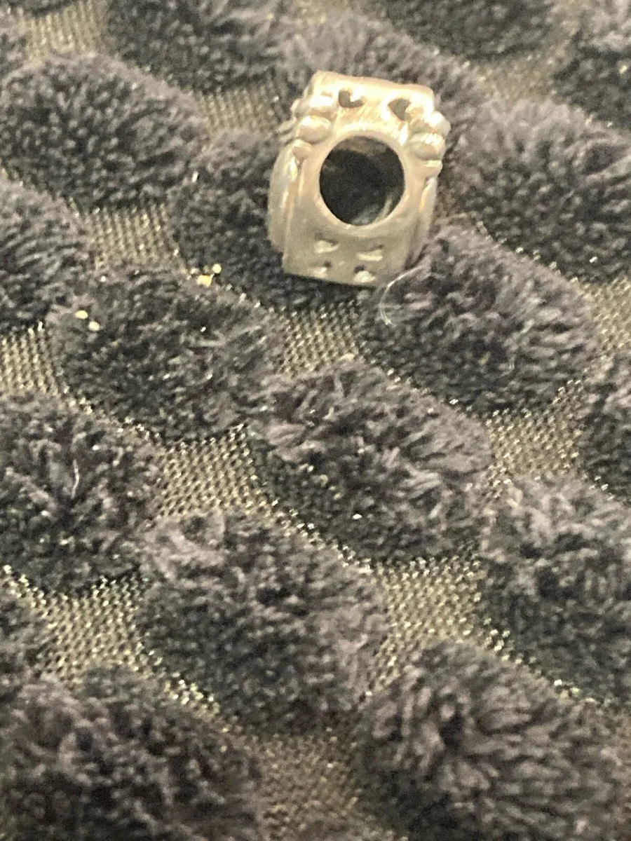 Sterling Silver Pandora heart charm - Image 4