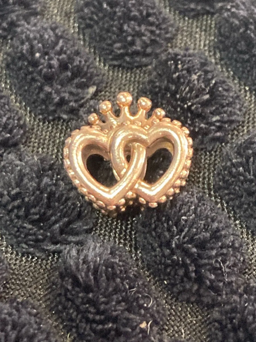 Sterling Silver gold tone Pandora charm - Image 3