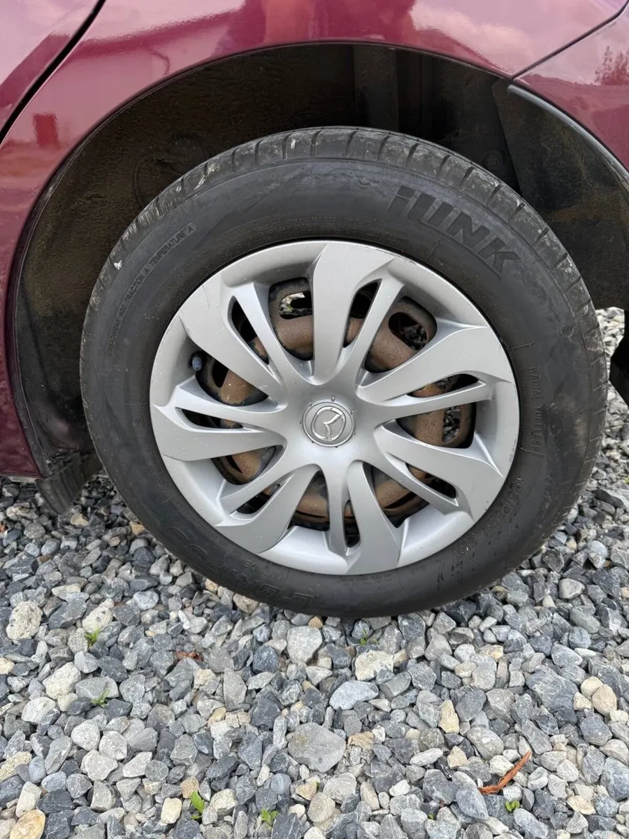 4x Mazda 15" Wheels + Tyres - Image 1