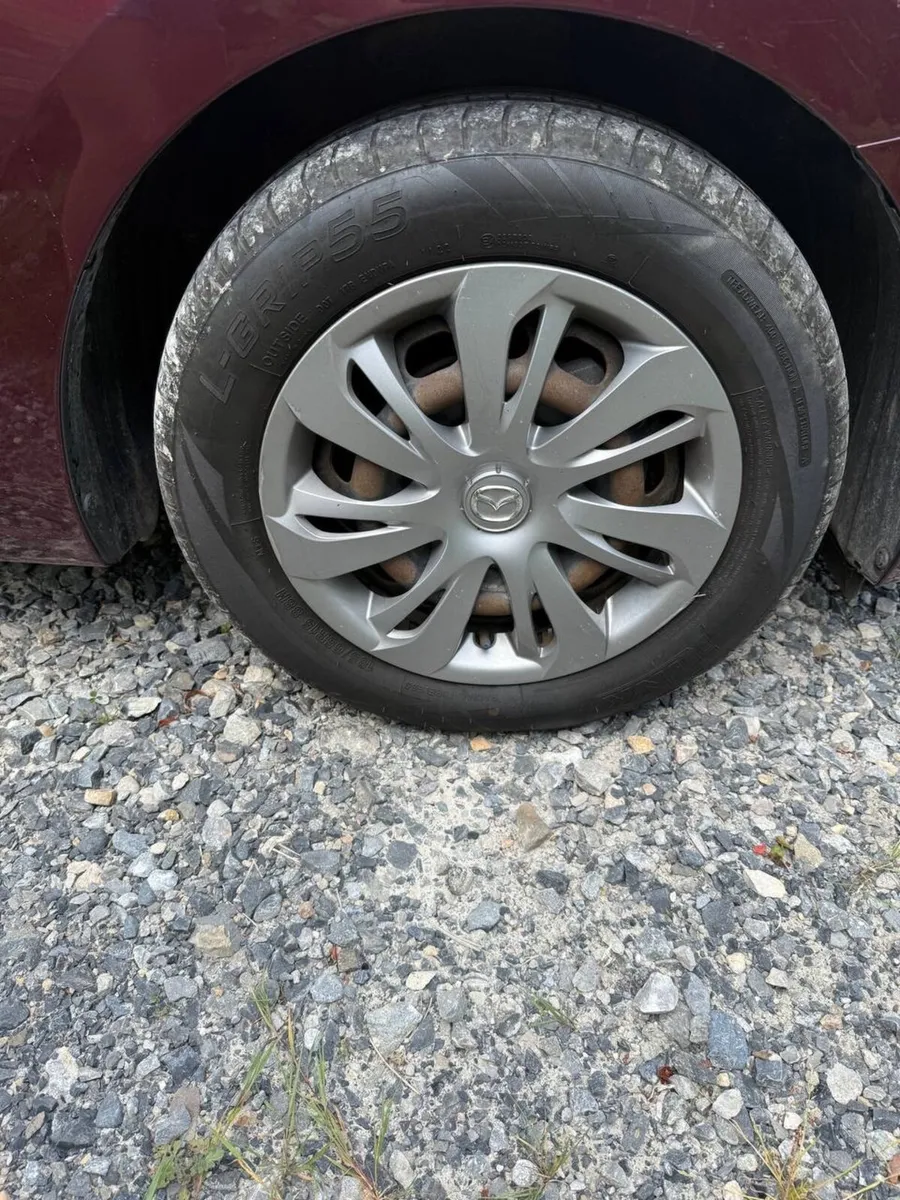 4x Mazda 15" Wheels + Tyres - Image 2