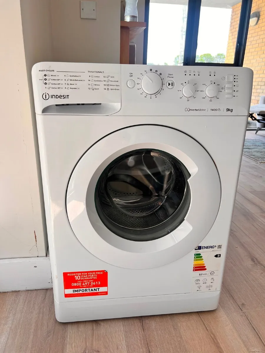 Indesit MTWC 91495 W UK N washing machine for sale - Image 3