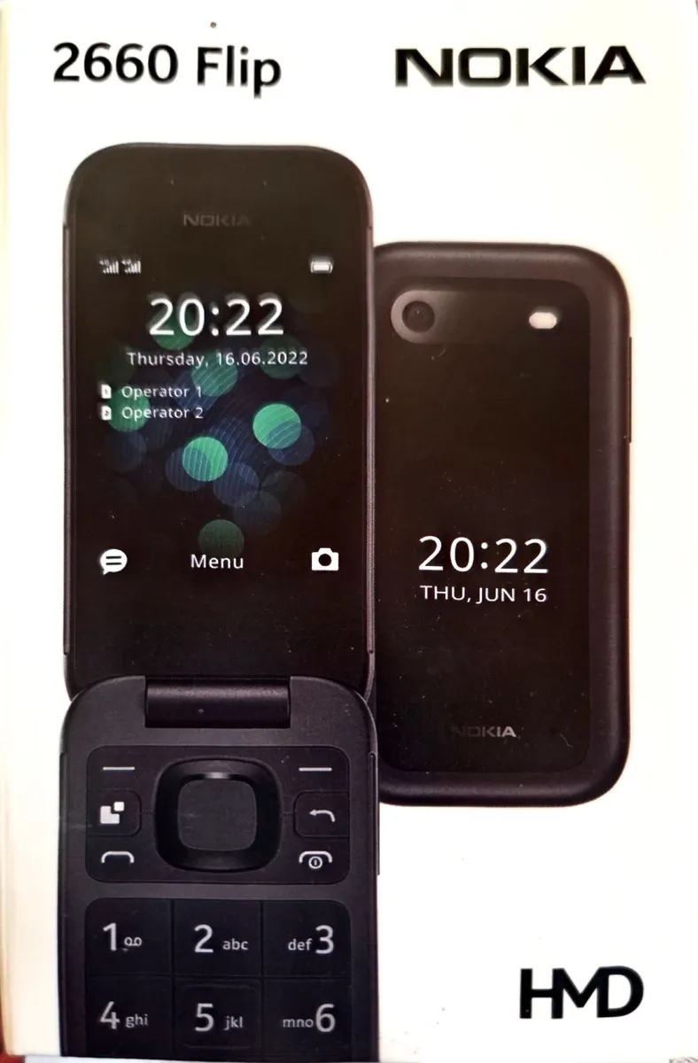 Nokia 2660 Flip Phone - Image 1