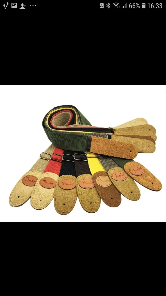 Guitar Straps.  Cotton - Image 2