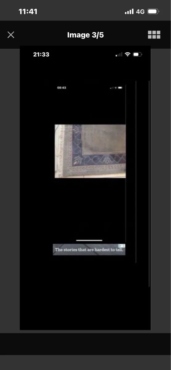 Large Handmade Nepalese Carpet - Image 2
