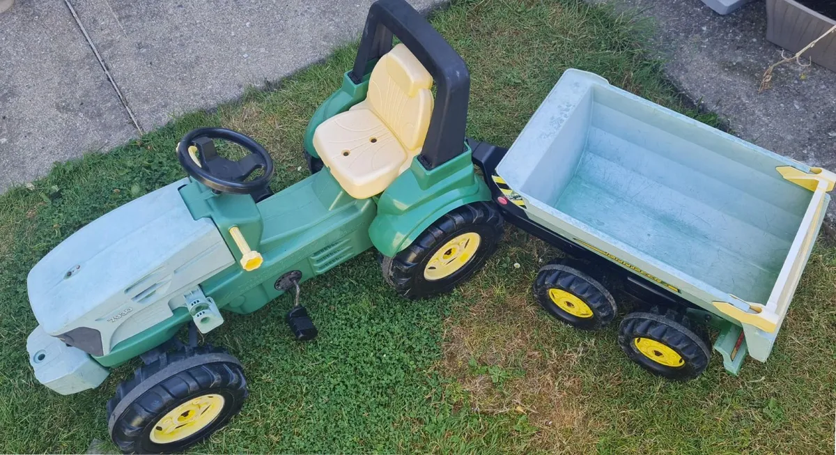 Garden toys, rolly toys, John deere tractor - Image 2