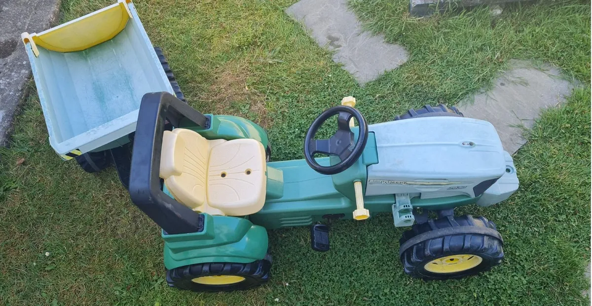 Garden toys, rolly toys, John deere tractor - Image 3