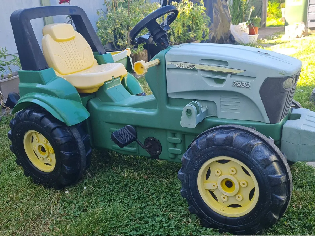 Garden toys, rolly toys, John deere tractor - Image 1