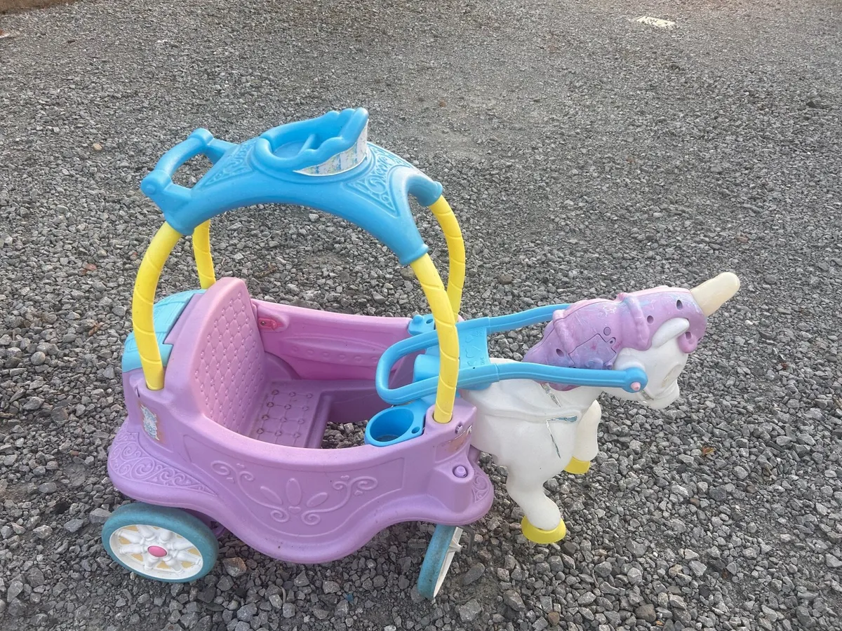 Little Tikes Princess Horse and Carriage - Image 3