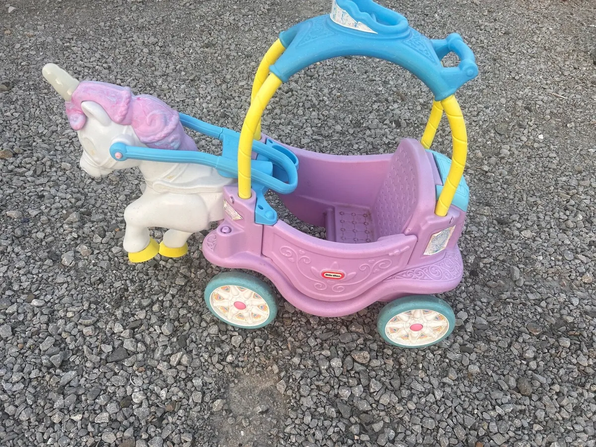 Little Tikes Princess Horse and Carriage - Image 4