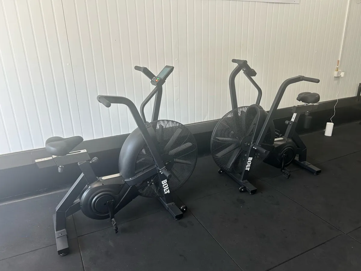 2 x Bolt Air Bikes (Assault Bikes) - Image 1