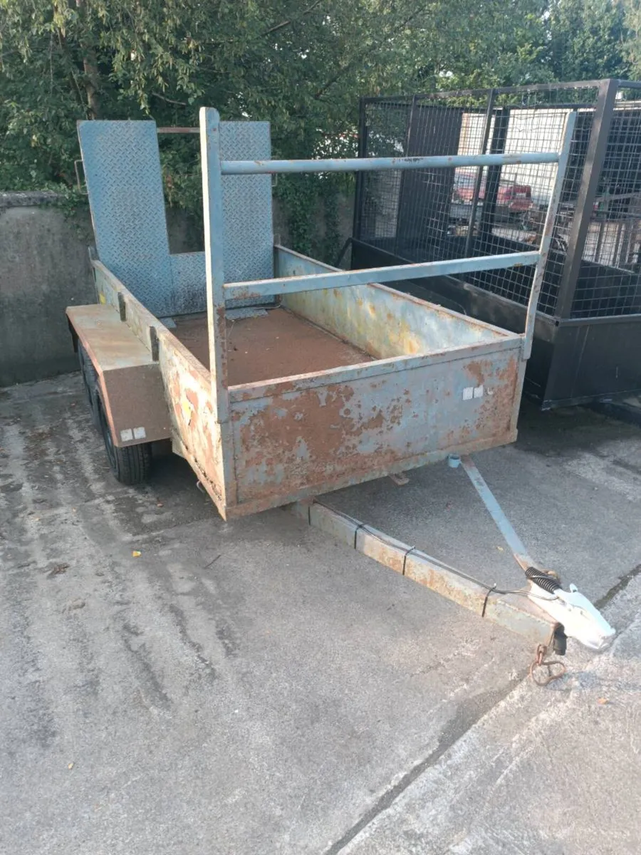 Builders trailer with ramp - Image 1