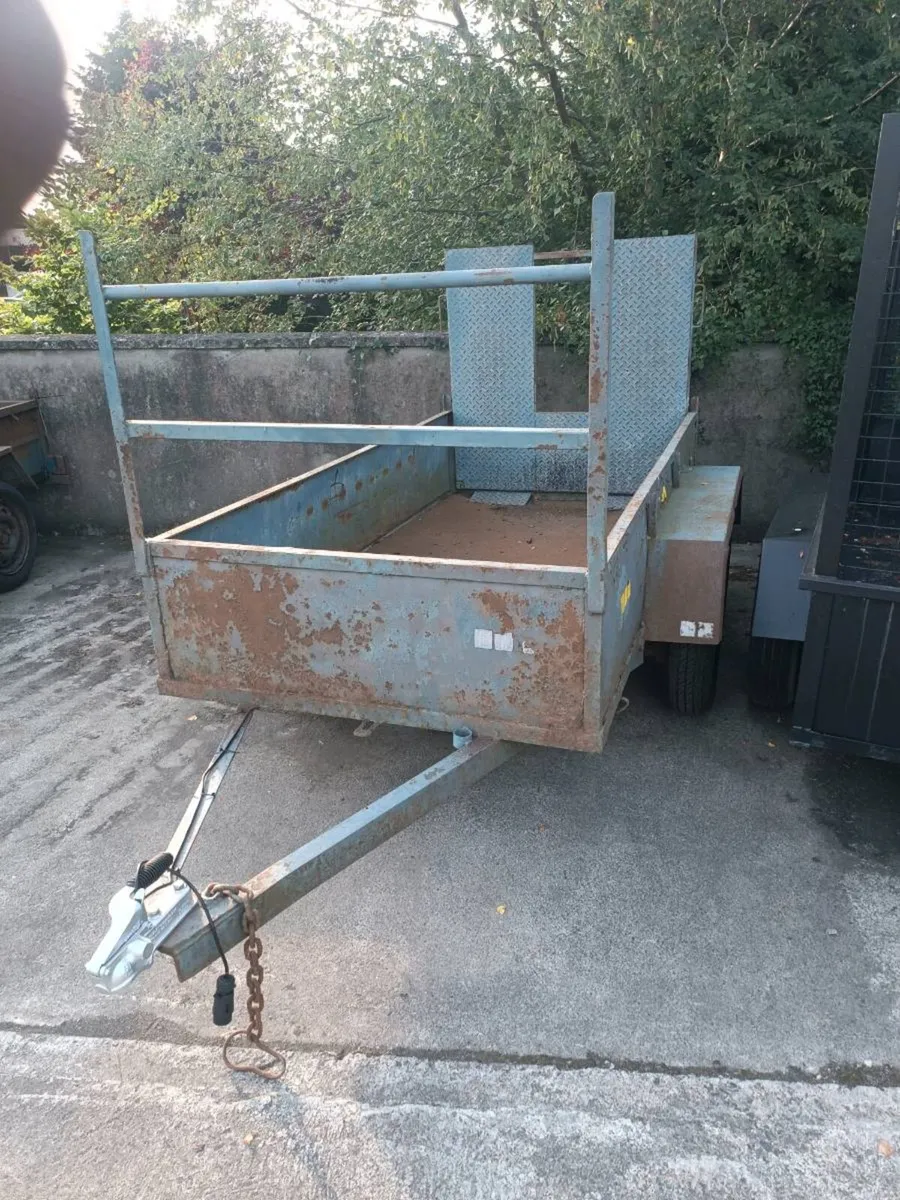 Builders trailer with ramp - Image 2