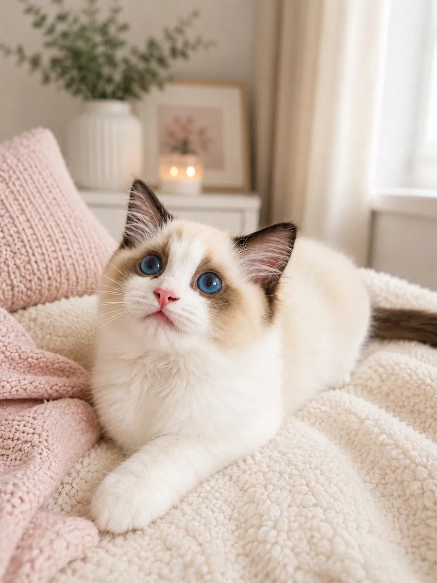 Pure breed Ragdoll female kitten - Image 3
