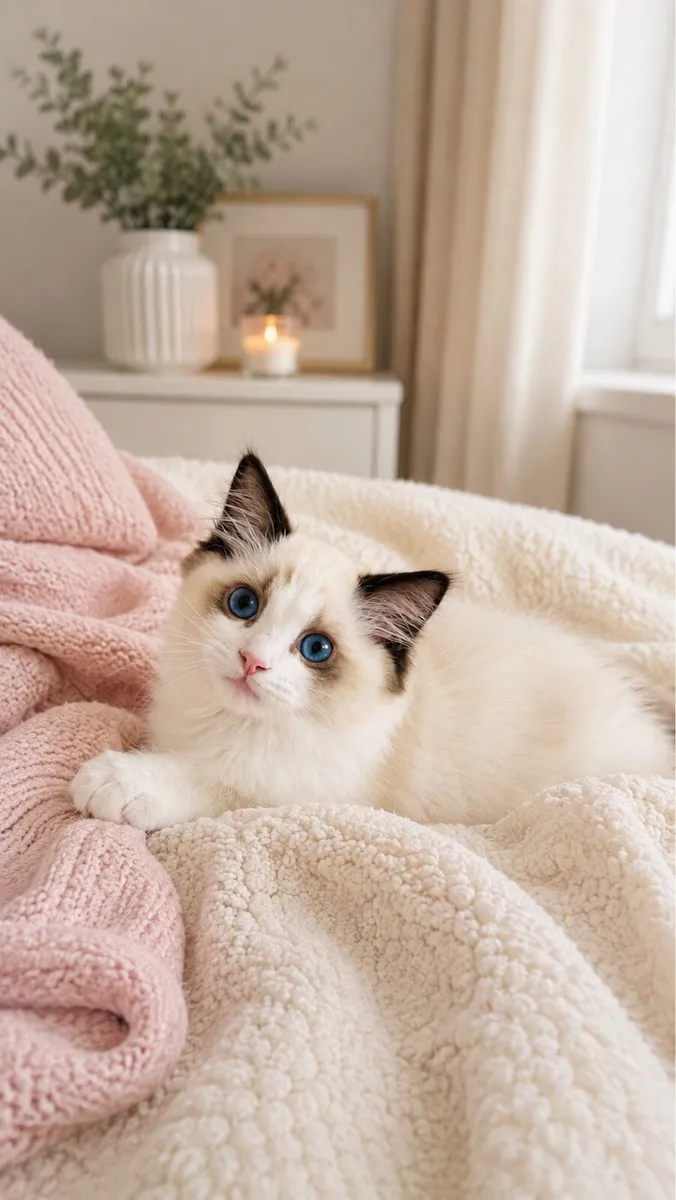Pure breed Ragdoll female kitten - Image 4
