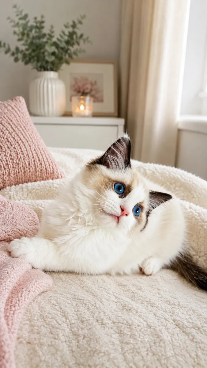 Pure breed Ragdoll female kitten - Image 2