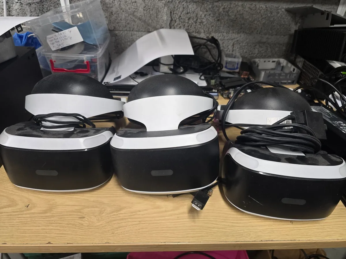 Playstation4 Vr Headsets |Non Working - Parts Only
