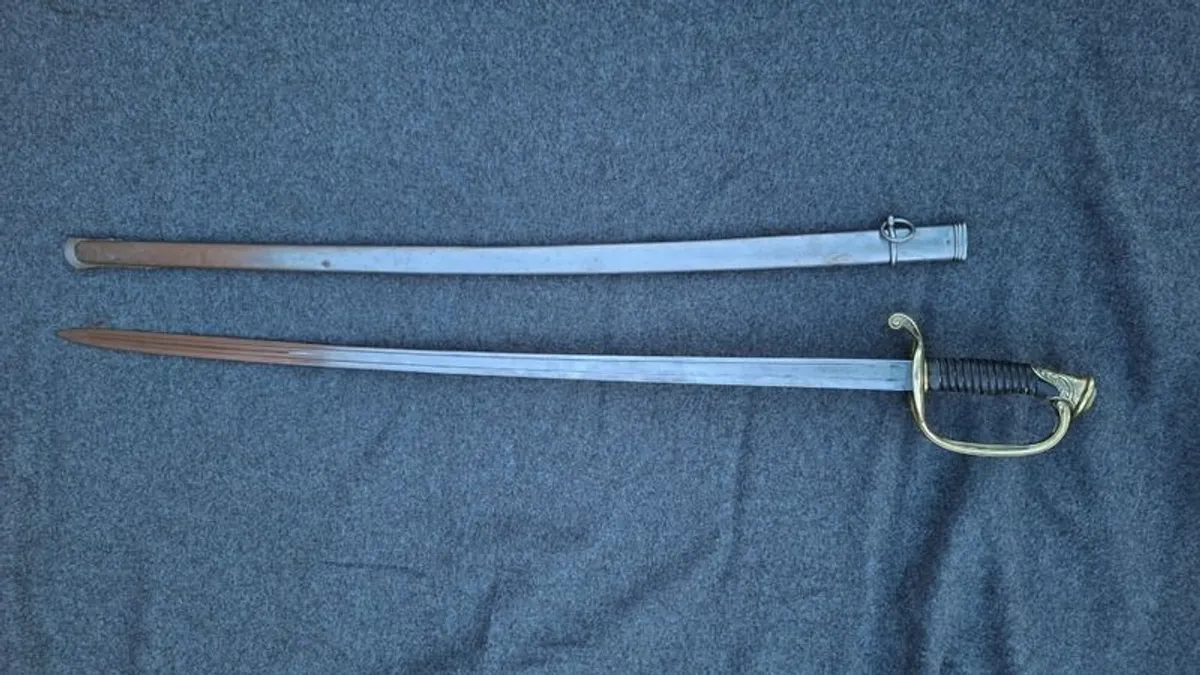 Antique XIX Century Officers sword - Image 3