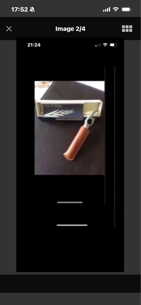 Corkscrew & Bottle Opener in Leather Case - Image 2