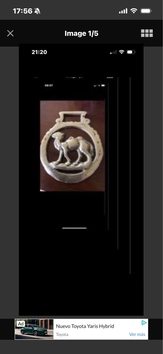 Vintage Brass Camel Bottle Opener - Image 1