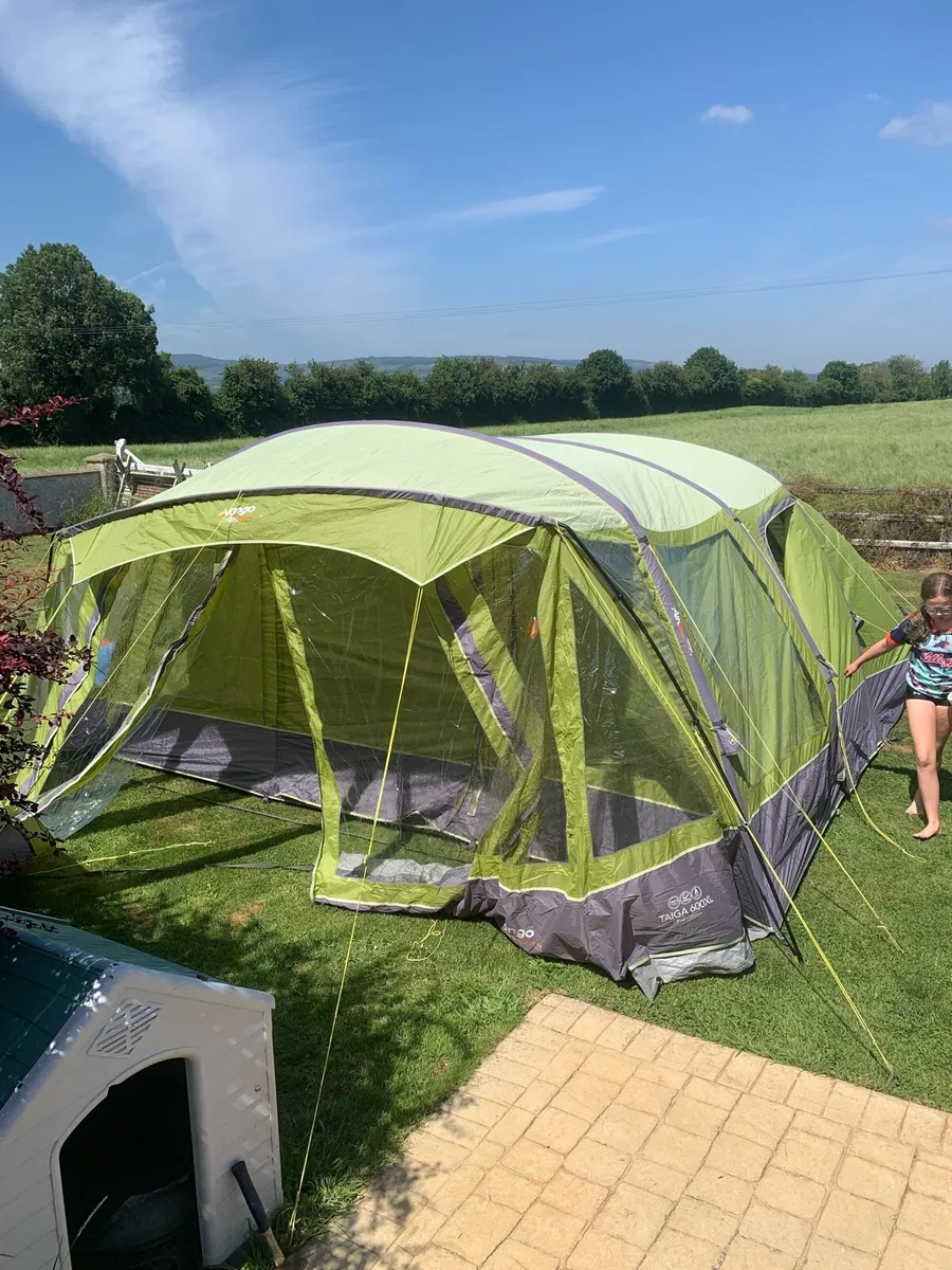 Airbeam Vango Taiga 6XL Tent plus extras - Image 1