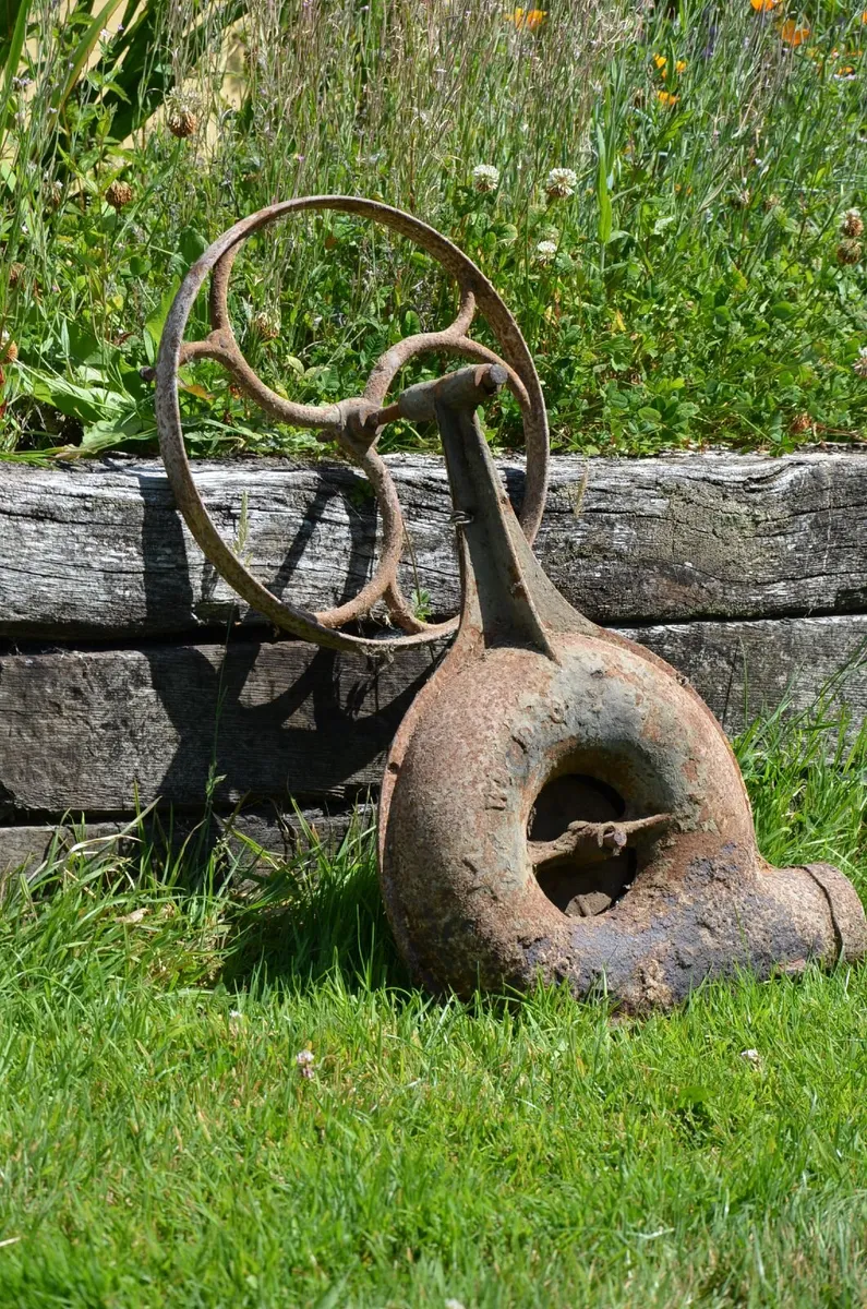 Antique Wm Doyle Fire Bellows - Image 1