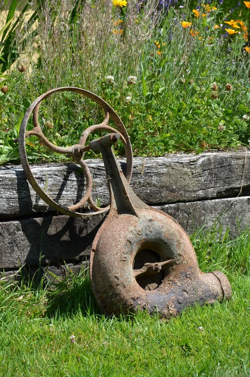 Antique Wm Doyle Fire Bellows - Image 2