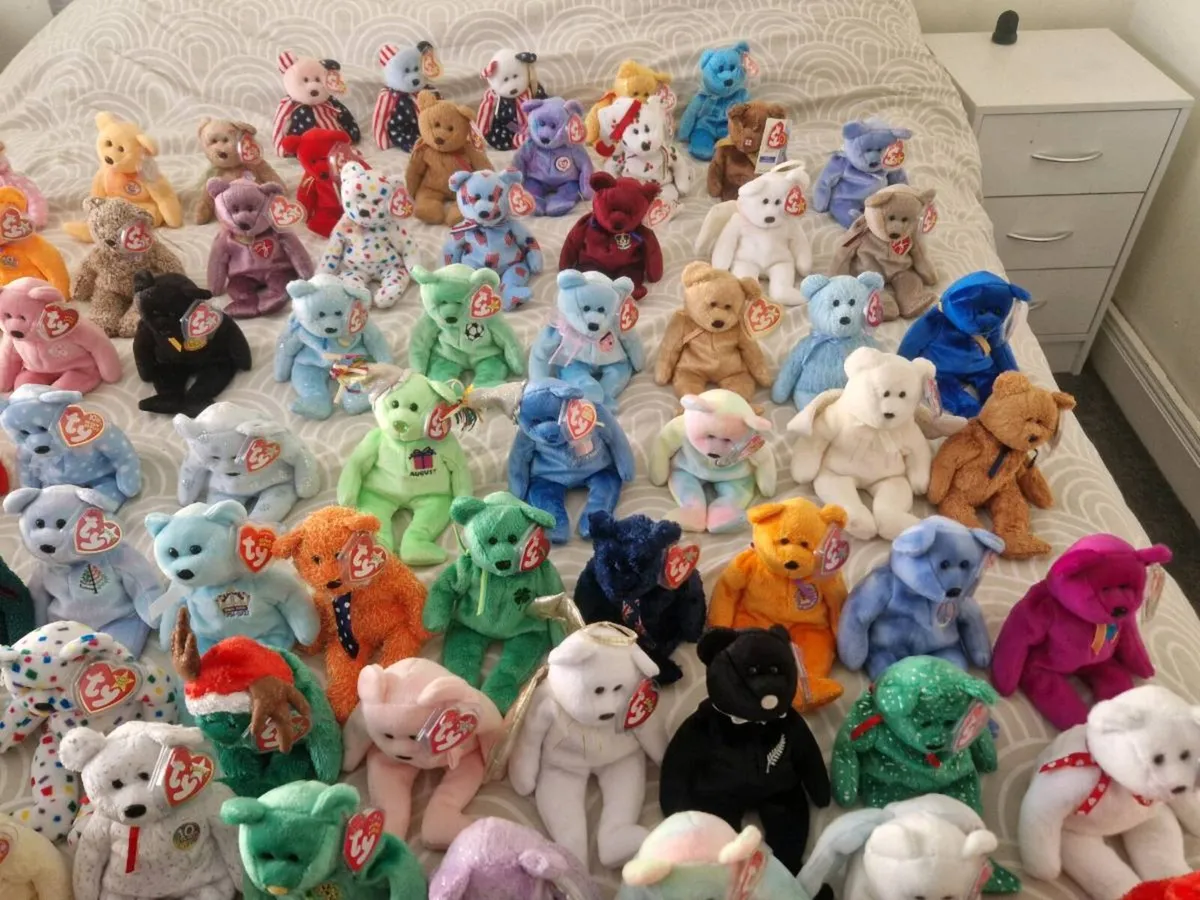 Beanie Babies collection 84 Bears all mint - Image 2