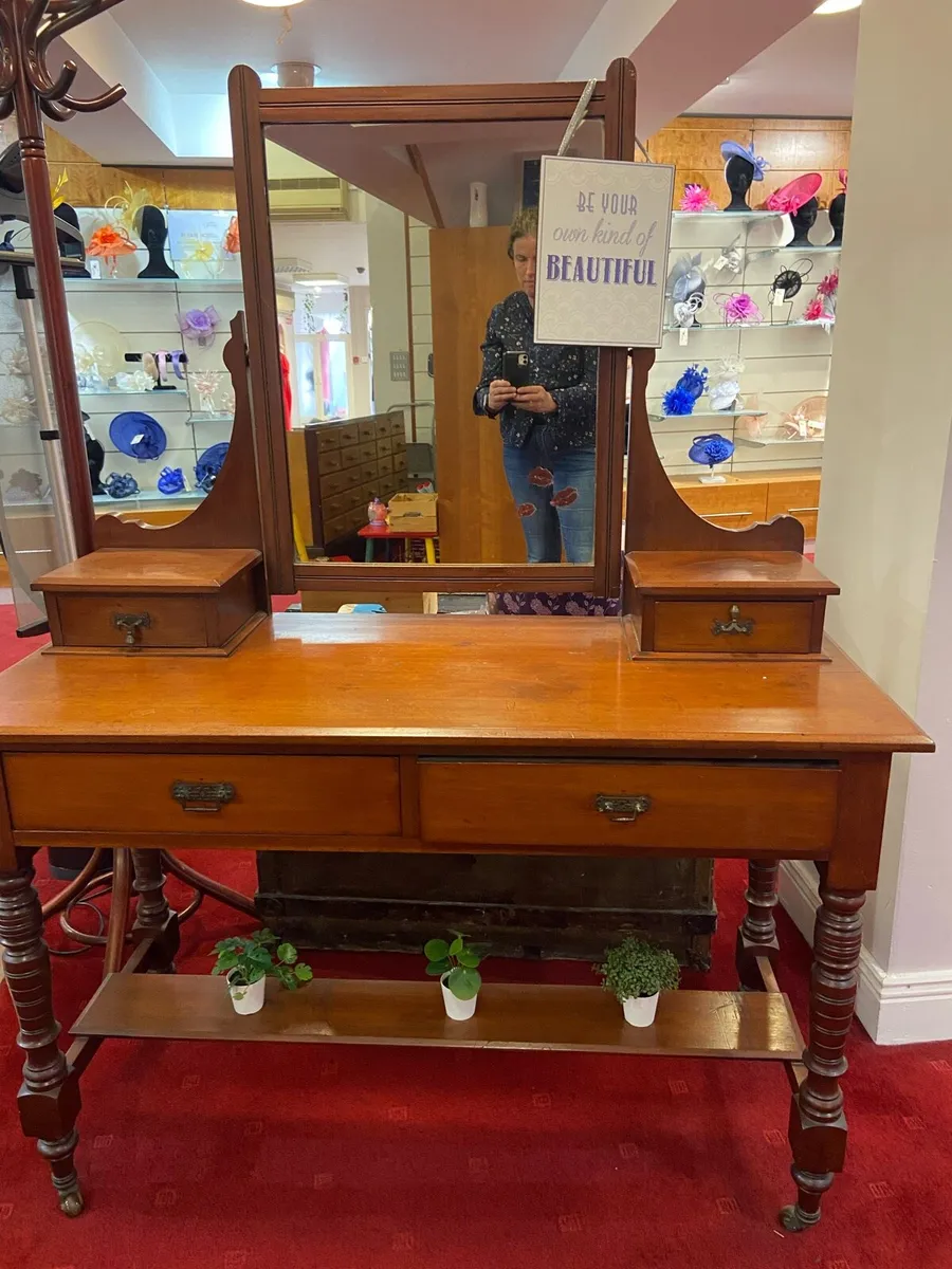 Antique victorian/edwardian dressing table - Image 1