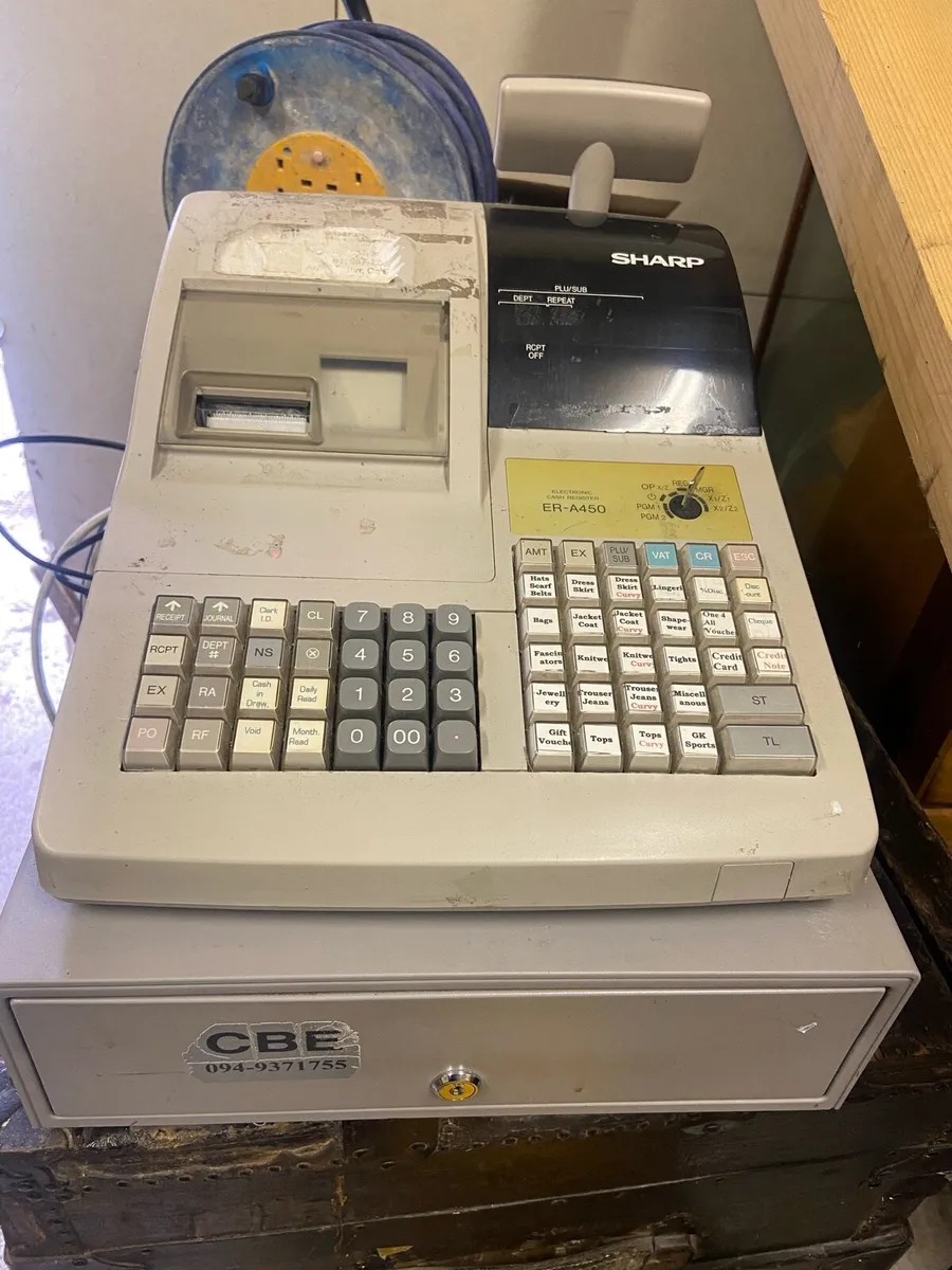 Sharp ER-4450 electronic cash register - Image 1