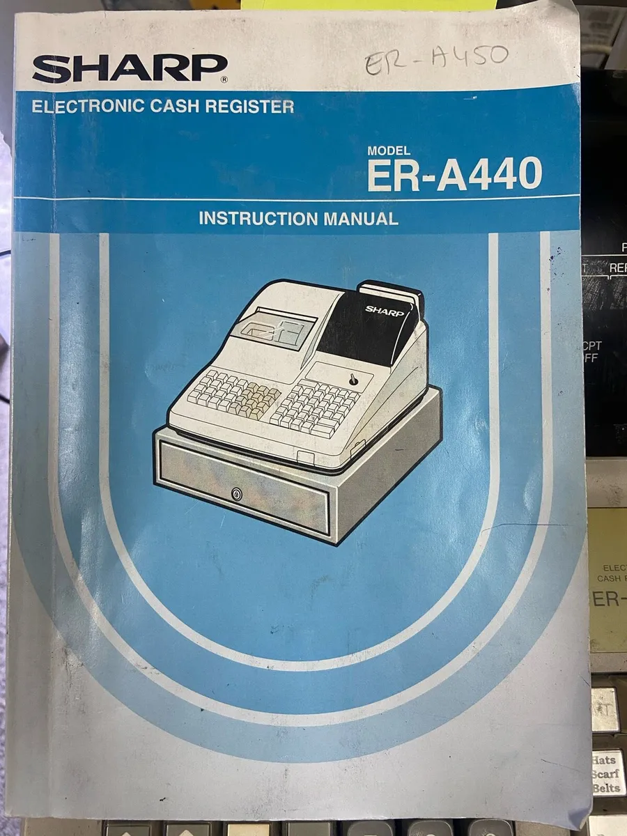 Sharp ER-4450 electronic cash register - Image 2