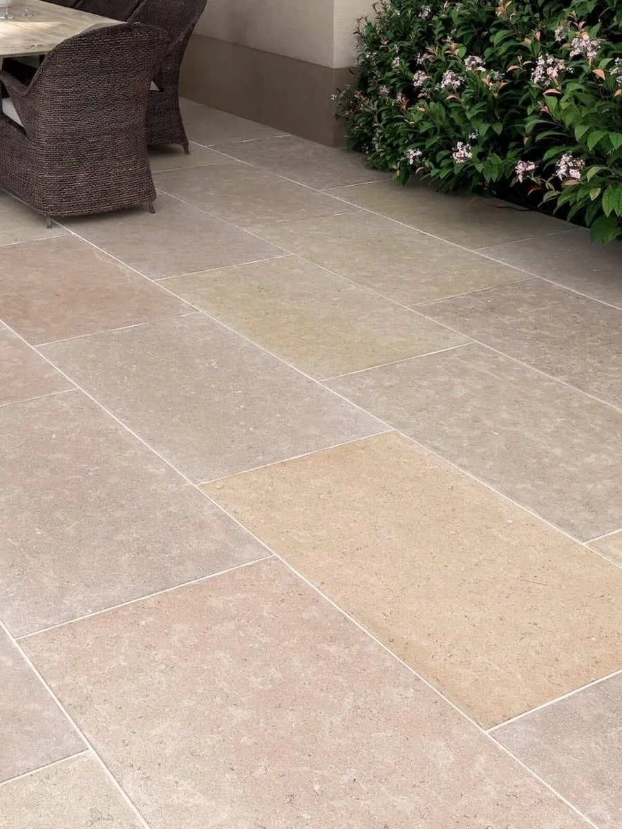Egyptian limestone paving - Image 1