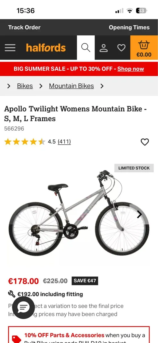 Apollo twilight ladies bike 17’’ - Image 2