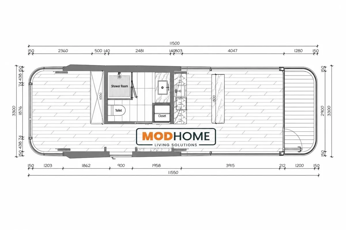 Modhome M-600 series luxury Modular Home - Image 2