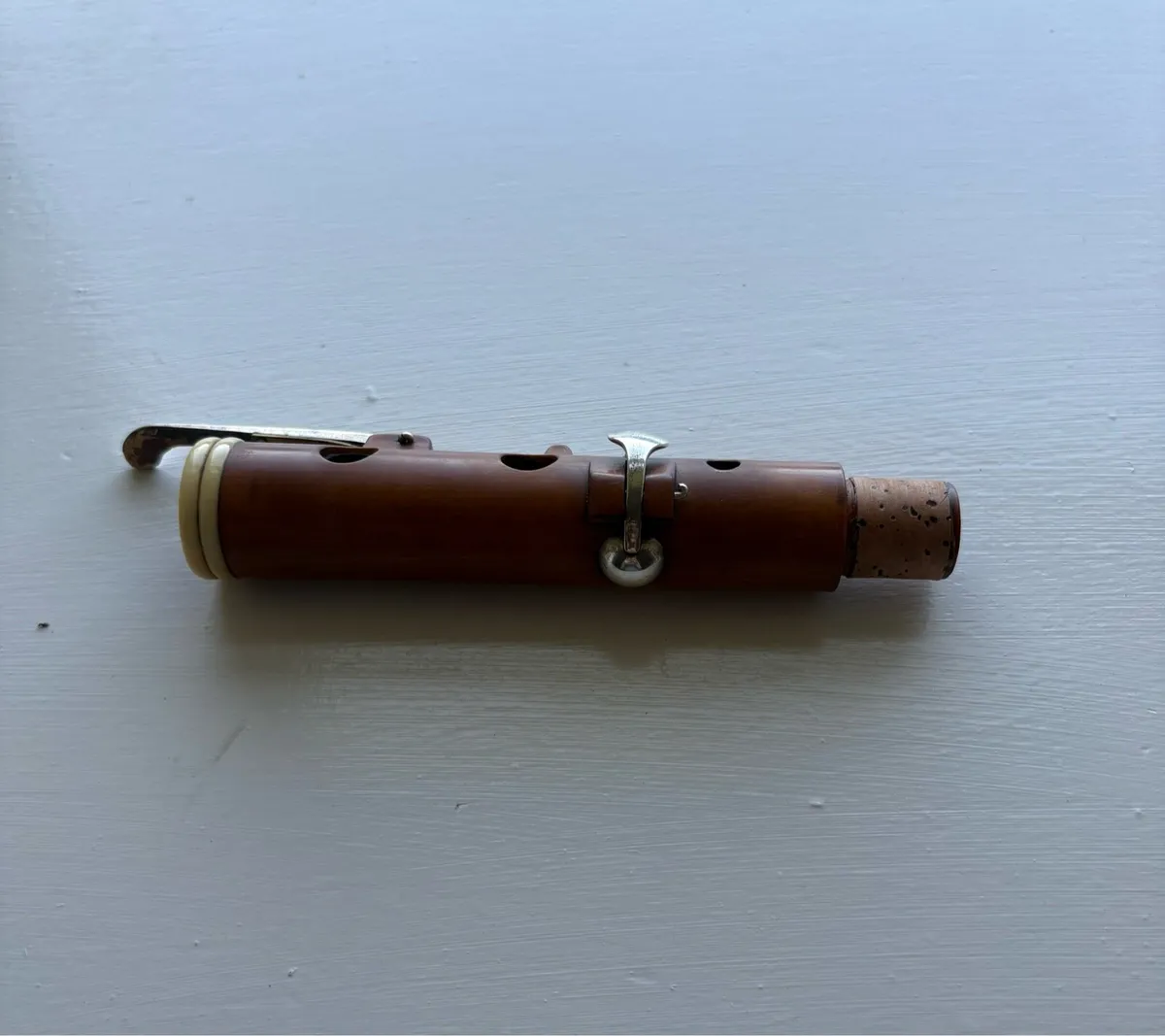 Antique Boxwood & Ivory 8-key Flute - Image 4