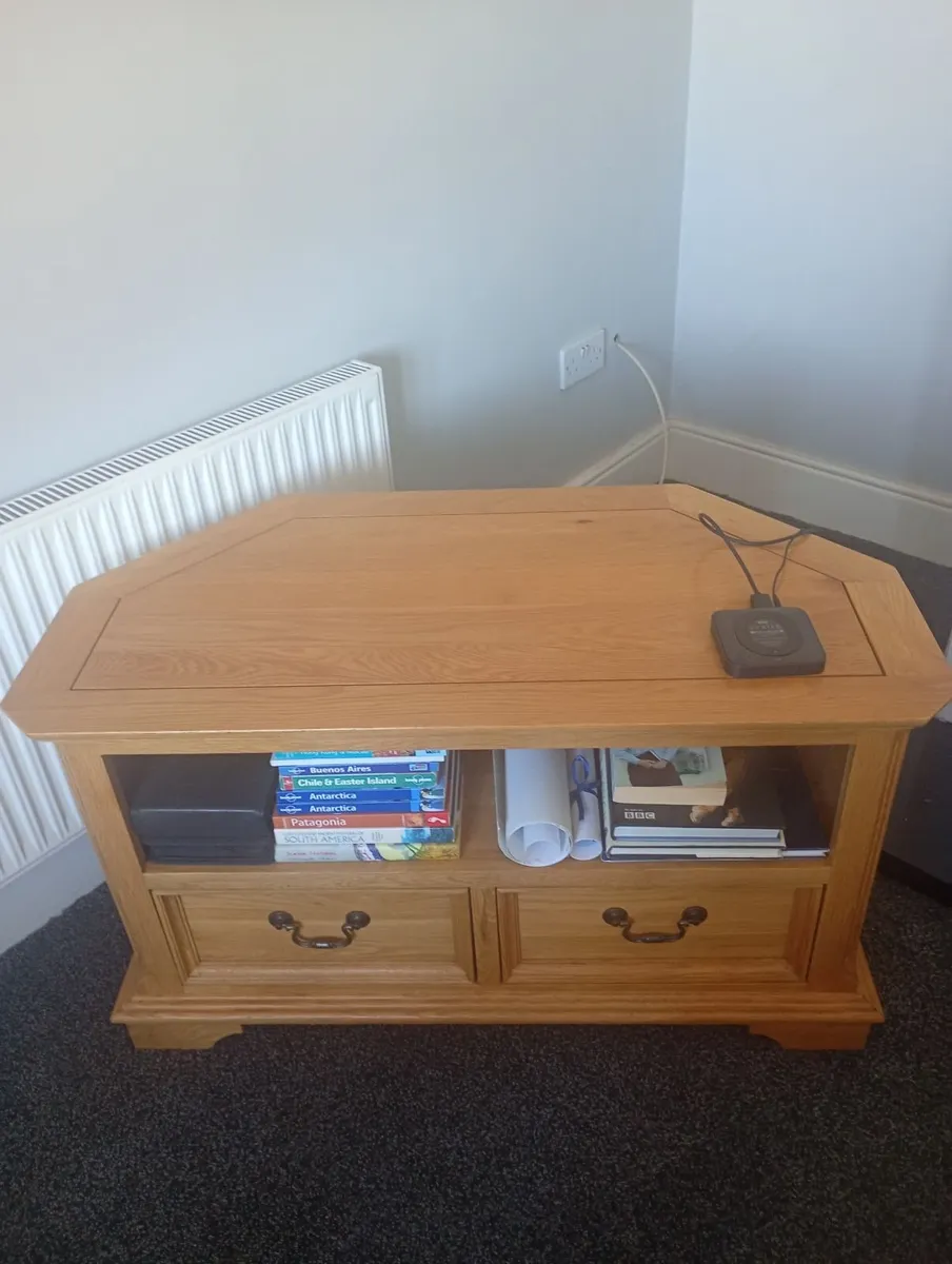 TV Corner Unit Stand - Image 1