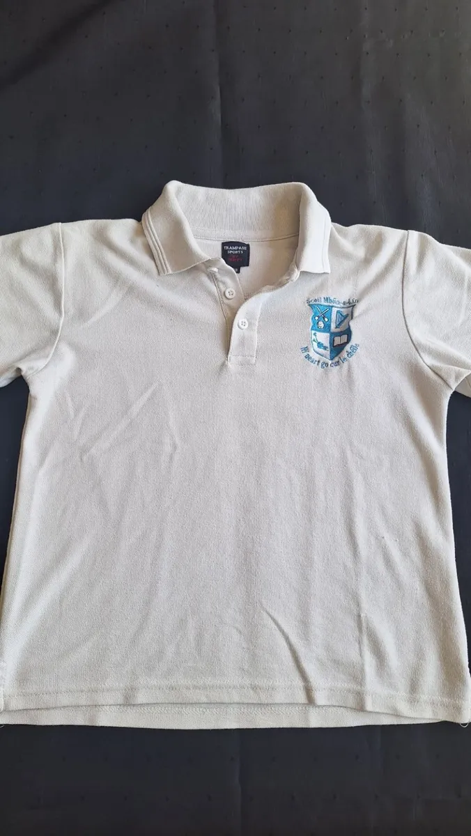 Monaleen NS uniform polo shirt. New design. 7-8yr - Image 1