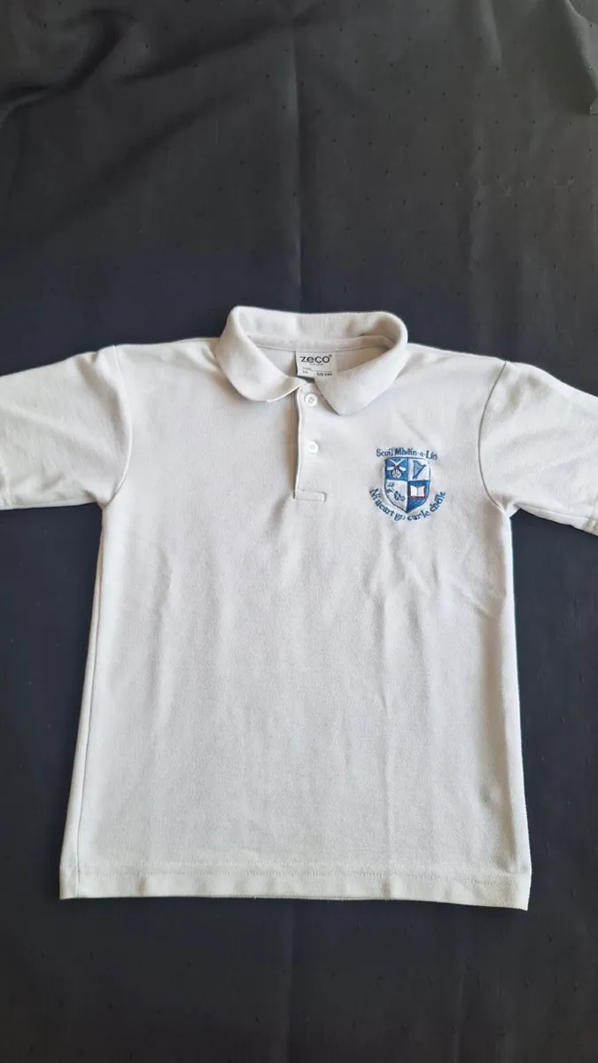 Monaleen NS uniform polo shirt. New design. 5-6yr - Image 1