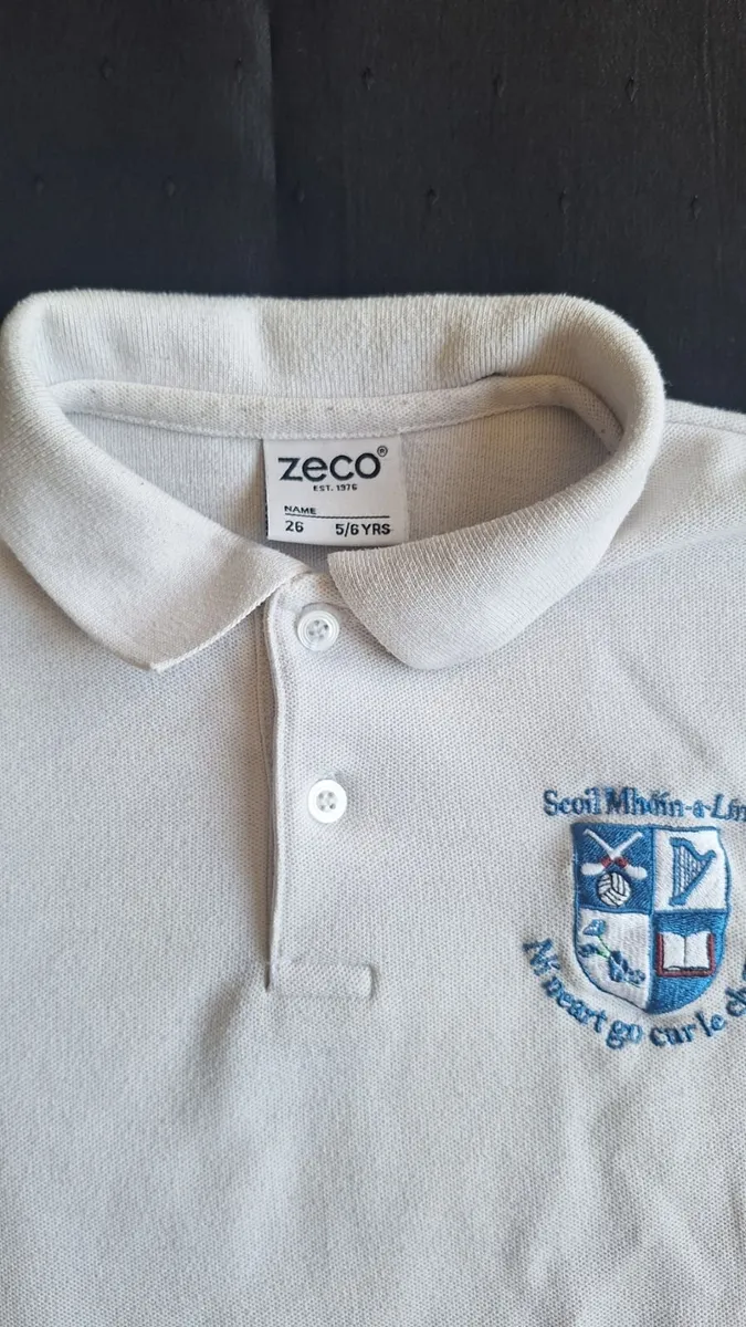 Monaleen NS uniform polo shirt. New design. 5-6yr - Image 3
