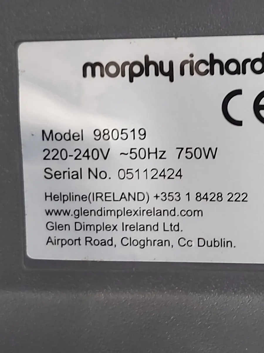 Morphy Richards Supersonic Vacuum Cleaner, 980519 - Image 3