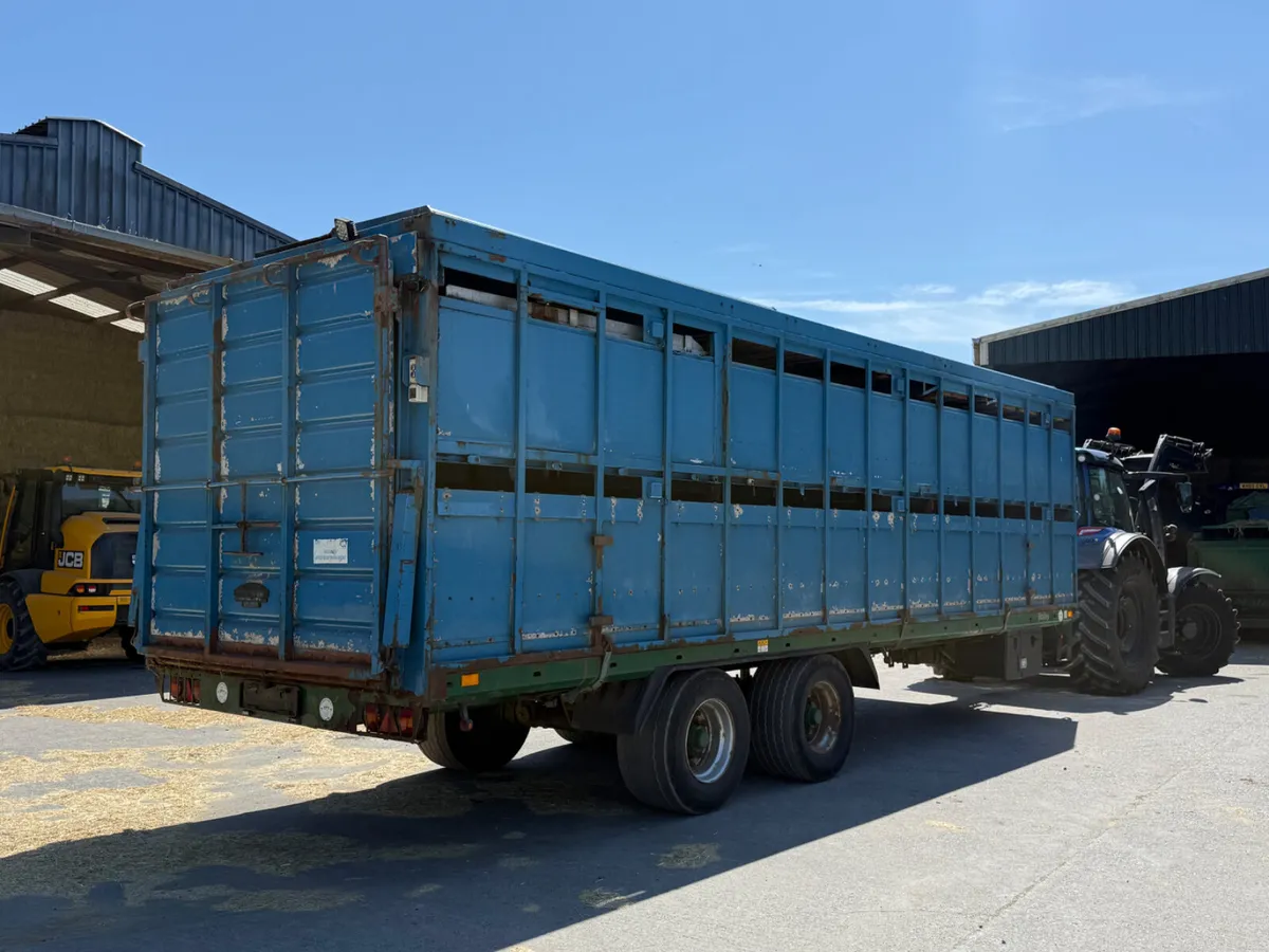 Bailey trailer with livestock box - Image 2