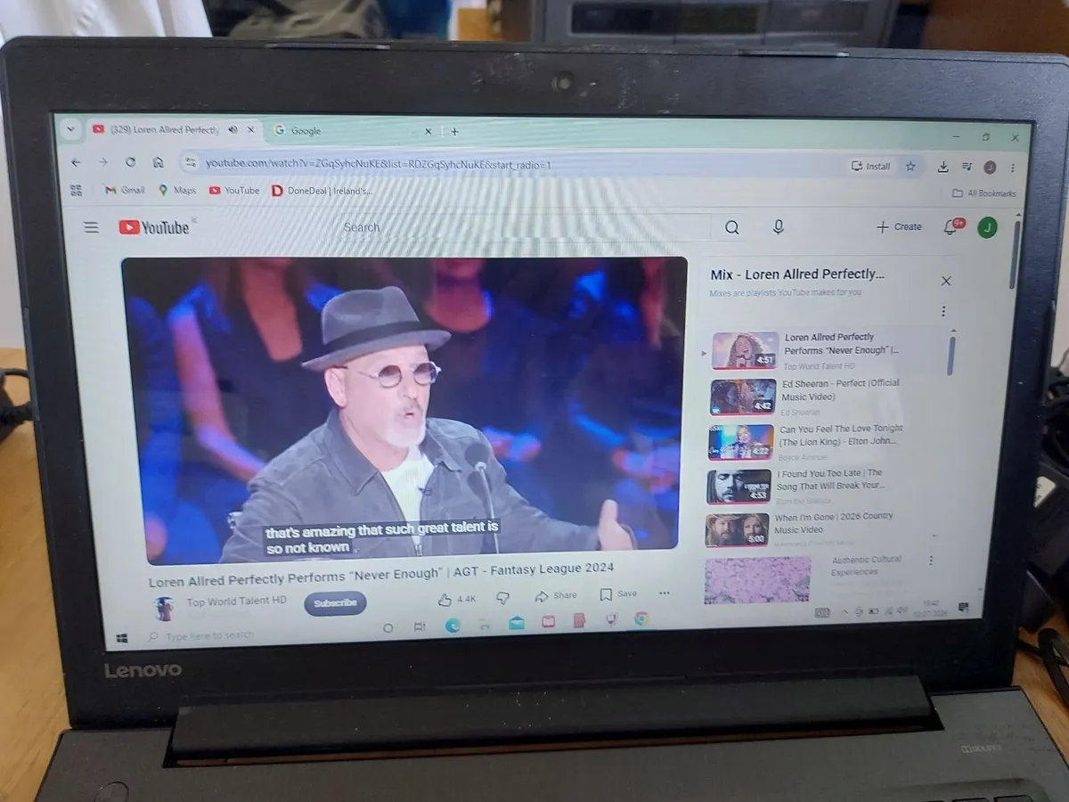 Lenovo Ideapad Laptop, 10 Compute Cores, Wins 10 - Image 2