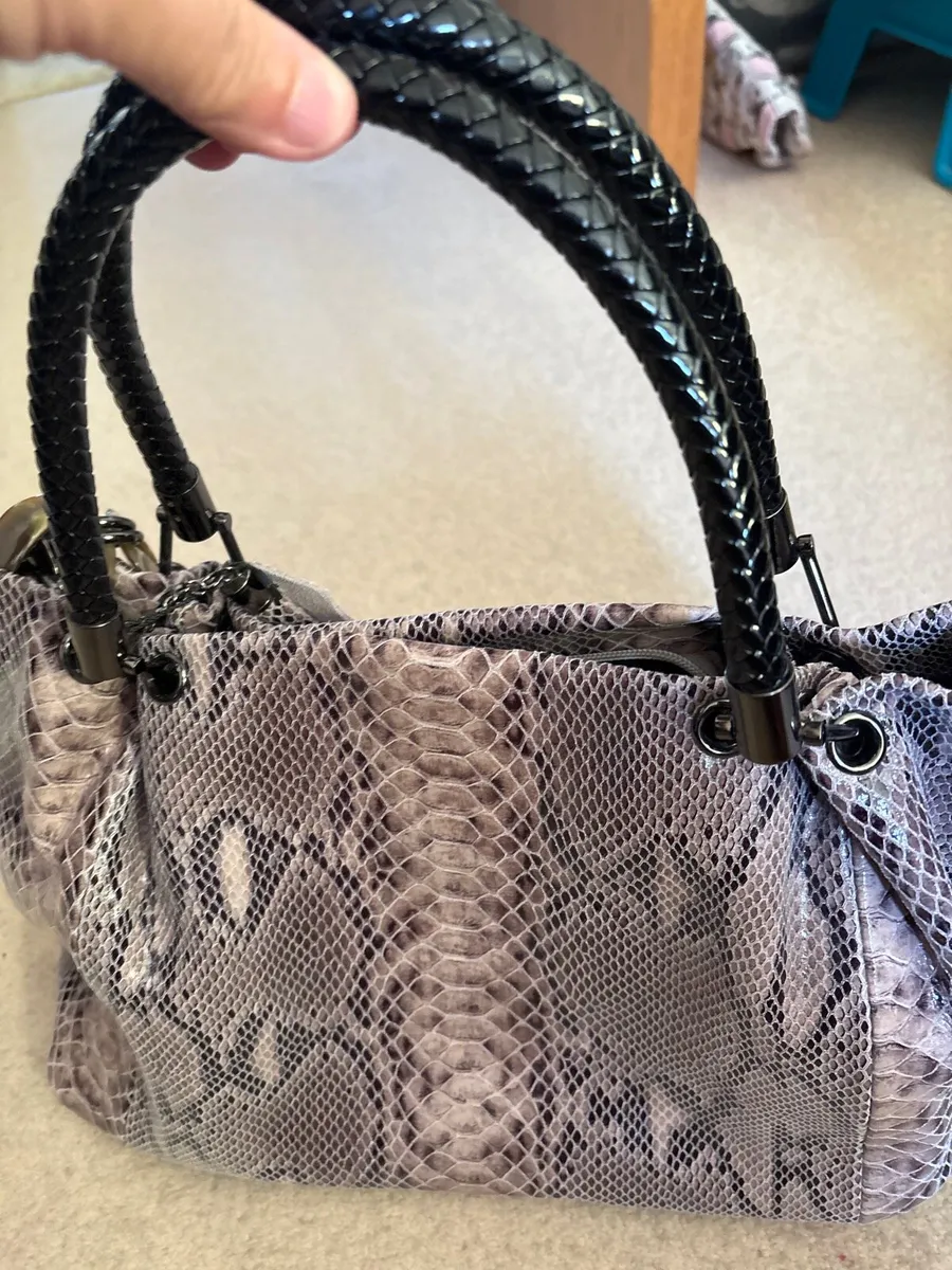 Leather handbag (new) for sale - Image 1