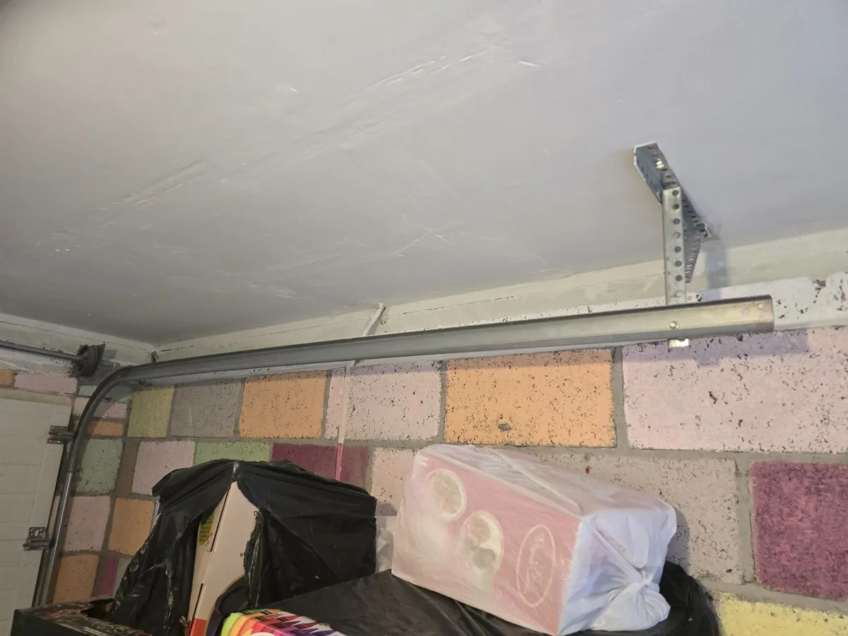 Garage double  up and over manual door 2no. - Image 3