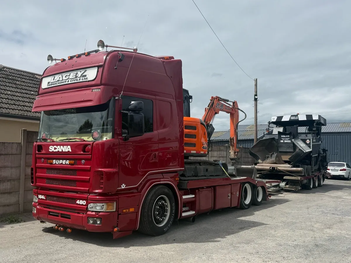 Scania 164 rigid and drag transporter - Image 2