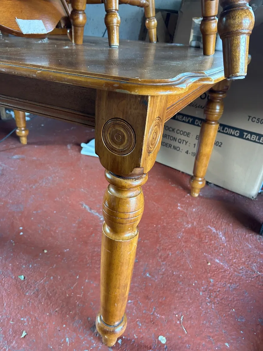 Dining table and chairs - Image 2