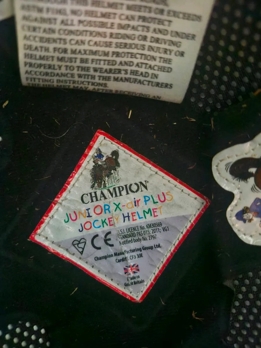 Champion riding helmet - Image 3