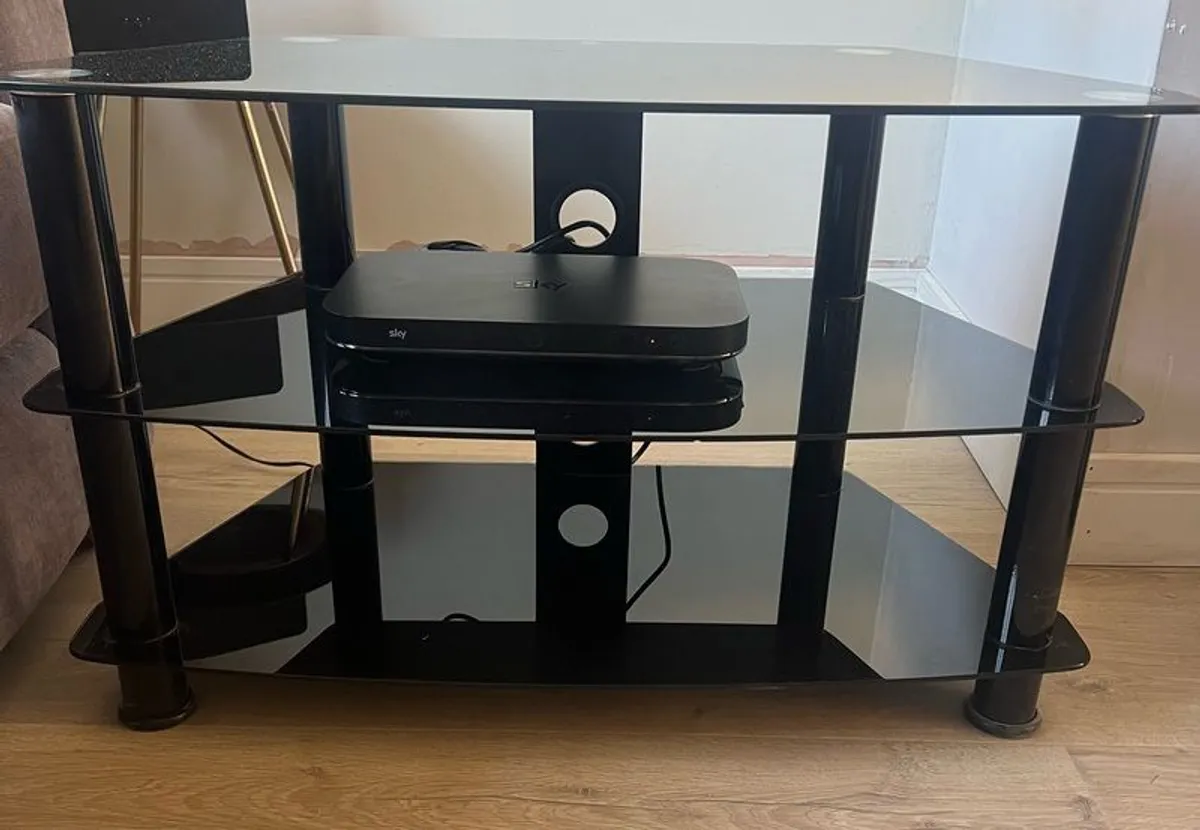 Black tv stand - Image 3