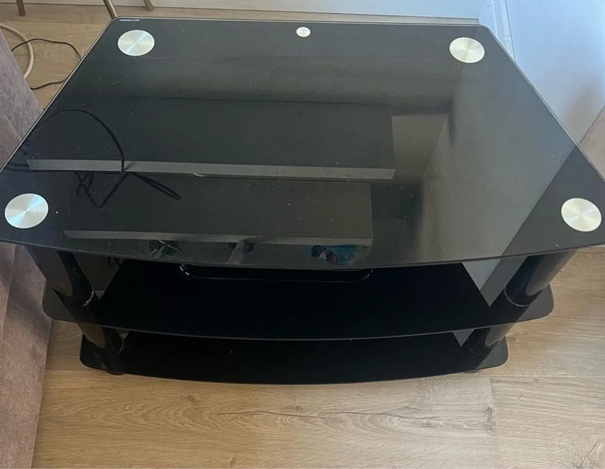 Black tv stand - Image 2